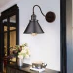 applique murale en métal style vintage