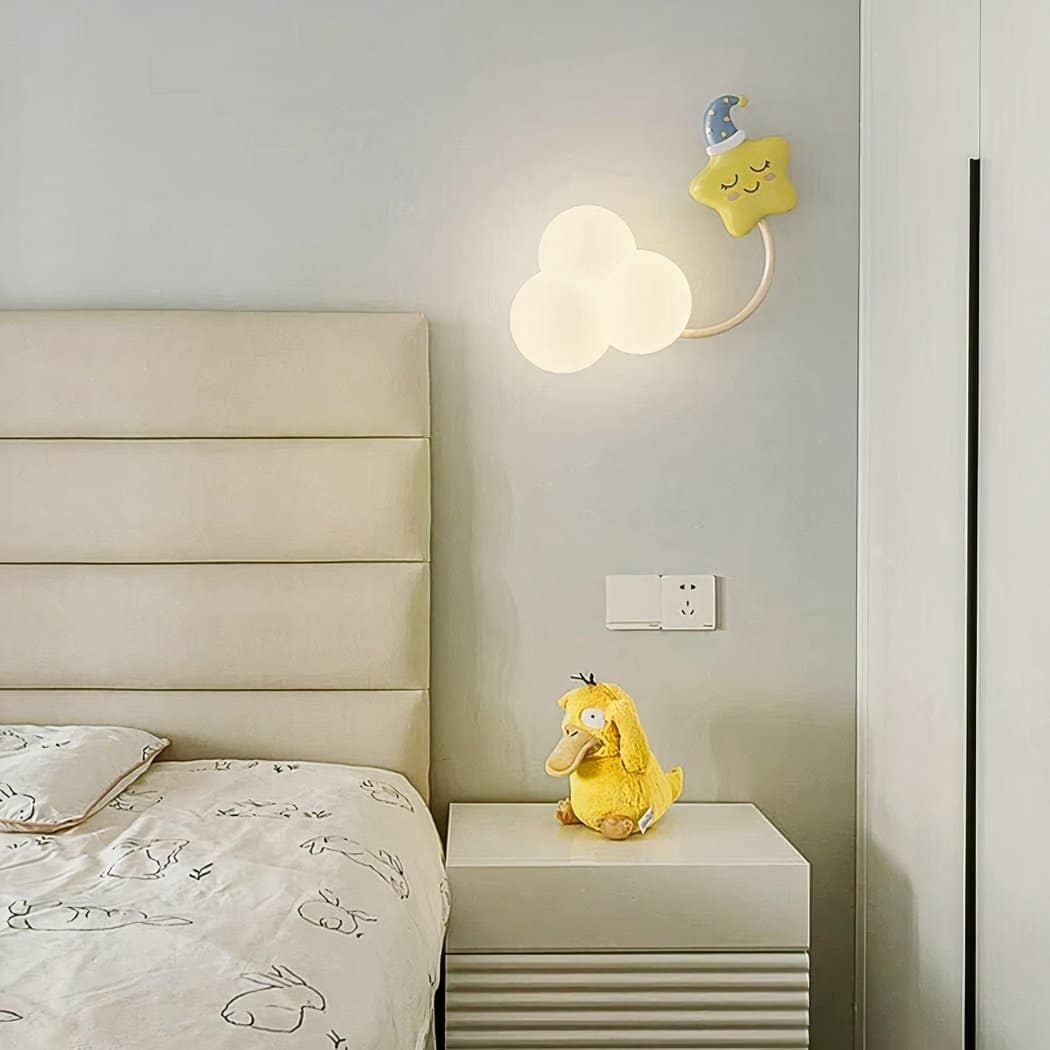 Applique Murale Nuage LED – Veilleuse Décorative Chambre Enfant
